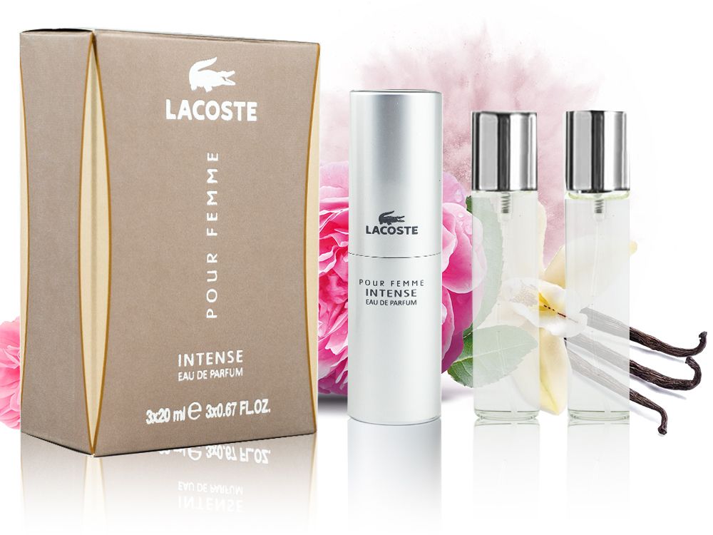 620 Lacoste Pour Femme Intense Edp 3x20 ml